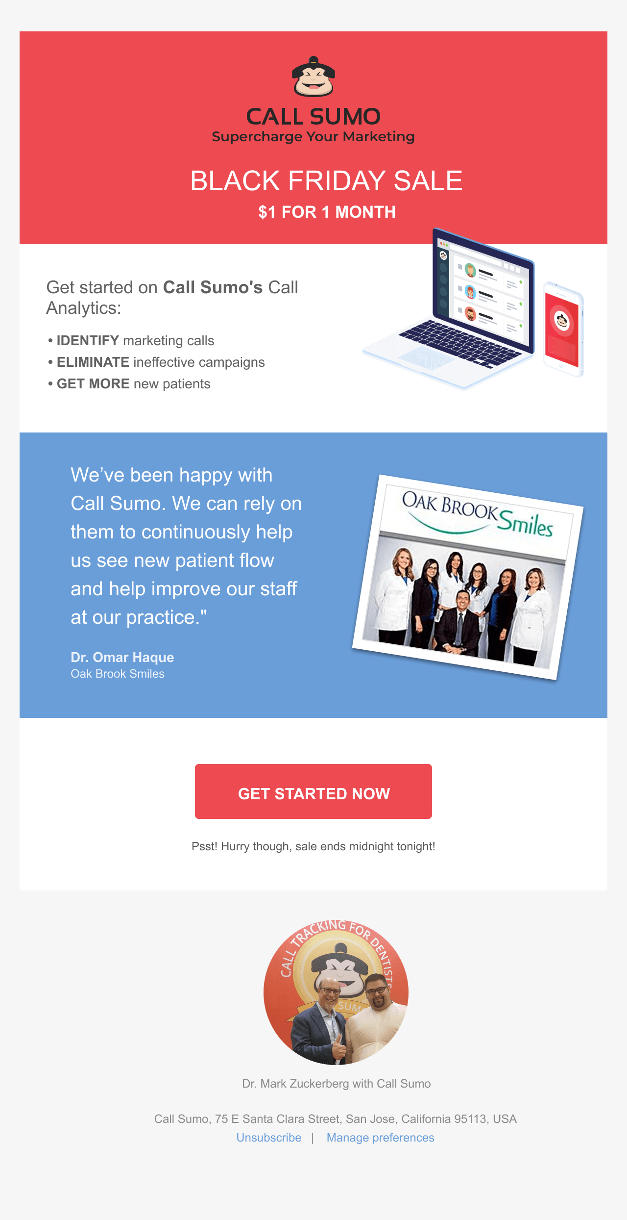 Email Campaign 1